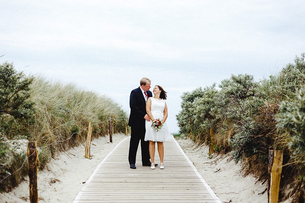 Hochzeitsfoto bzw Hochzeitsfotograf auf Norderney