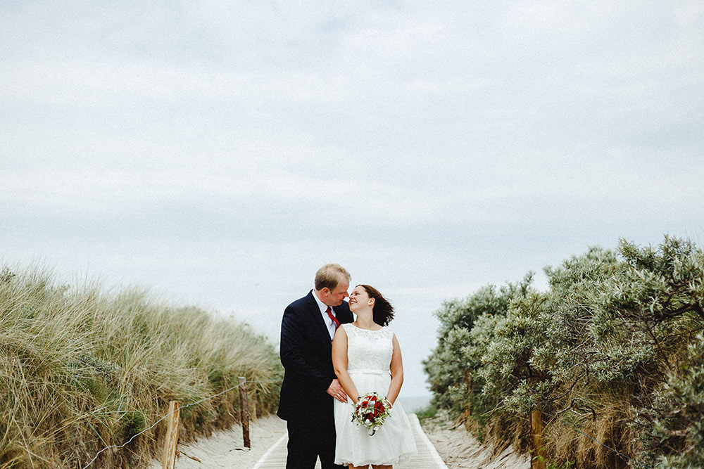 Hochzeitsfoto bzw Hochzeitsfotograf auf Norderney