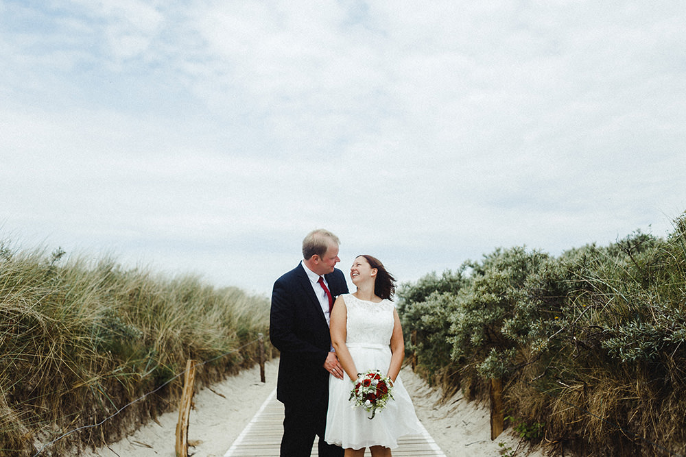 Hochzeitsfoto bzw Hochzeitsfotograf auf Norderney