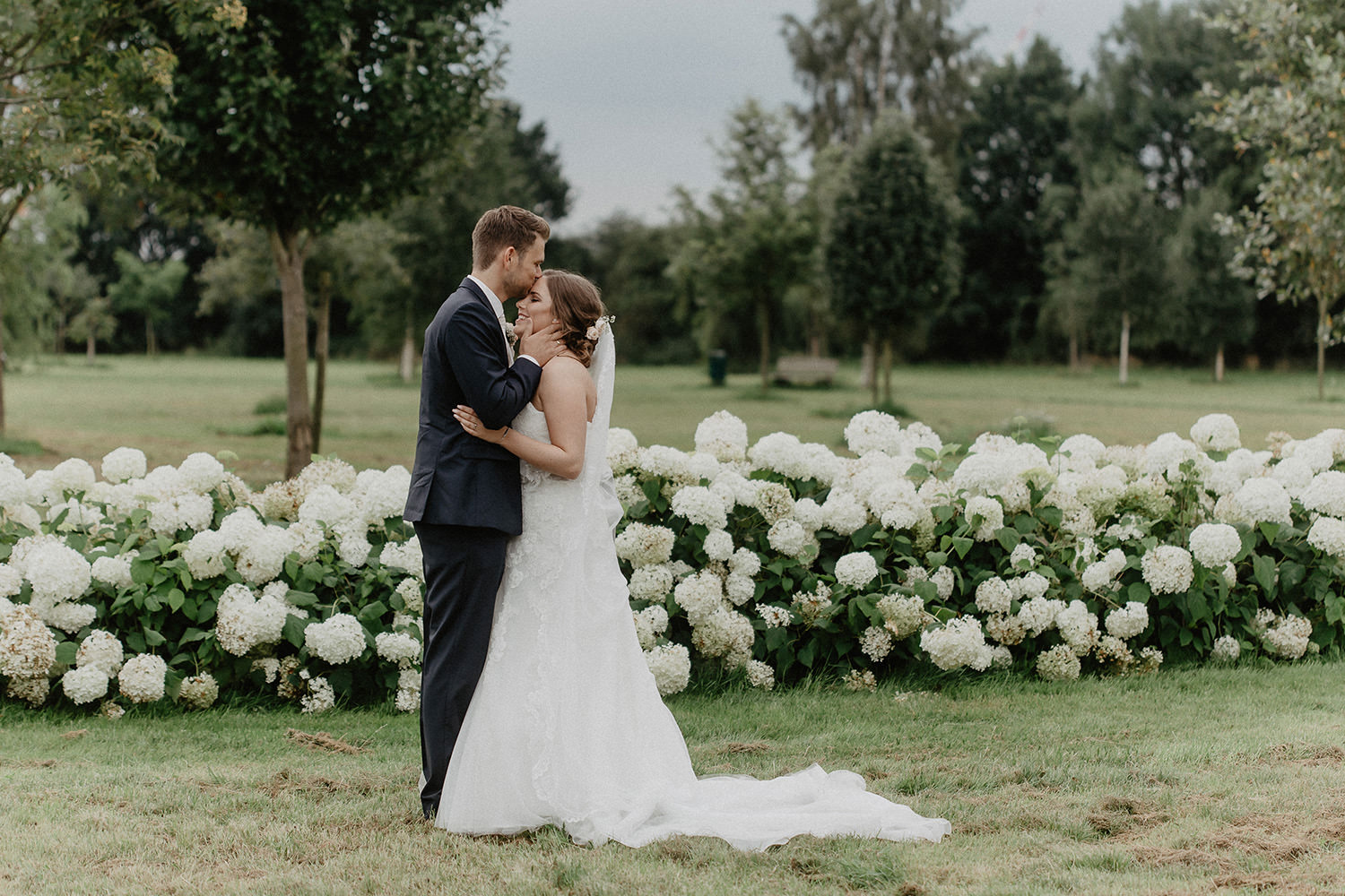 Hochzeitsfoto eines Hochzeitsfotografen in Bispingen